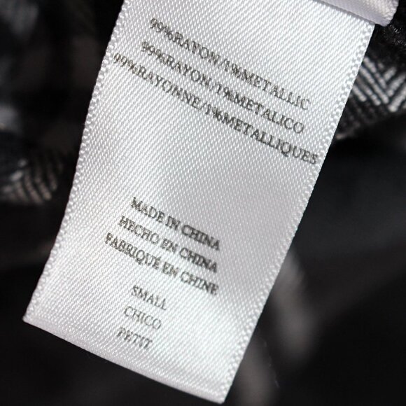 Rails Bianca Shirt Dress in Onyx Slate White - Small - Picture 8 of 11